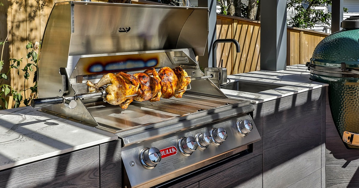 Rotisserie Perfection: Slow-Roast Chicken, Lamb and More on Your Bull BBQ