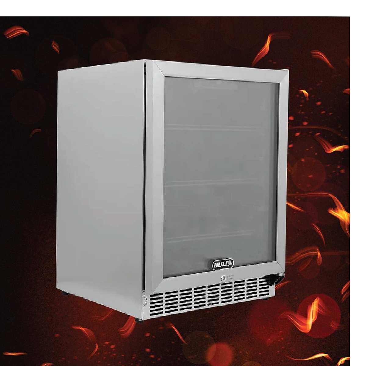 Keep Your Cool with the Bull BBQ 150L Outdoor Under Counter Glass Door Fridge