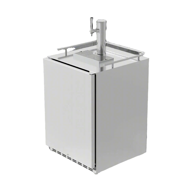 Bull Outdoor Rated Kegerator with Single Tap – transparent product view