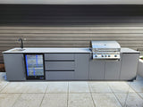 Aria Bay Outdoor Kitchen by Love Kitchens