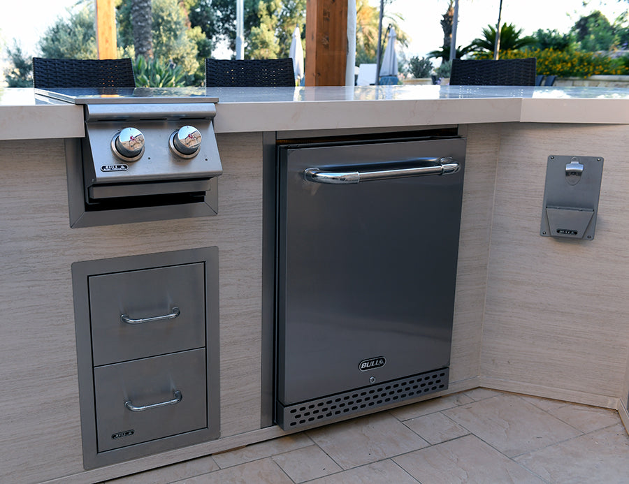 Slide-In Double Side Burner Finishing Frame