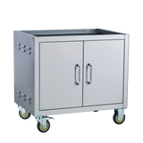Bull BBQ 76cm Angus and Outlaw stainless steel cart bottom