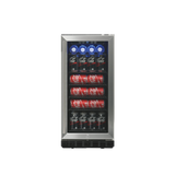 90L Under Counter Glass Door Refrigerator